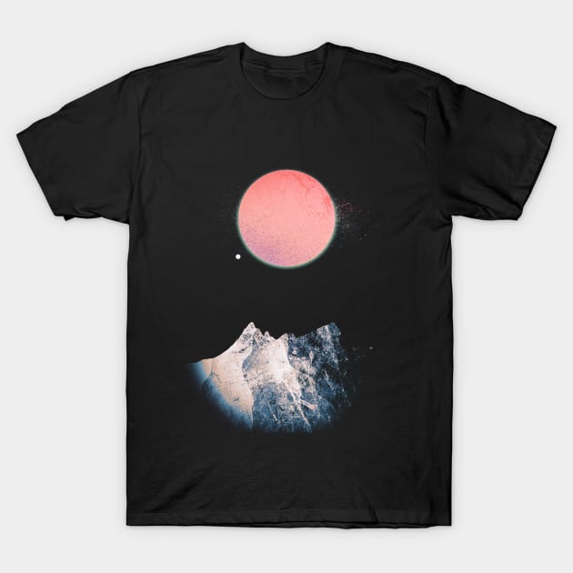 A pink orb T-Shirt by Swadeillustrations